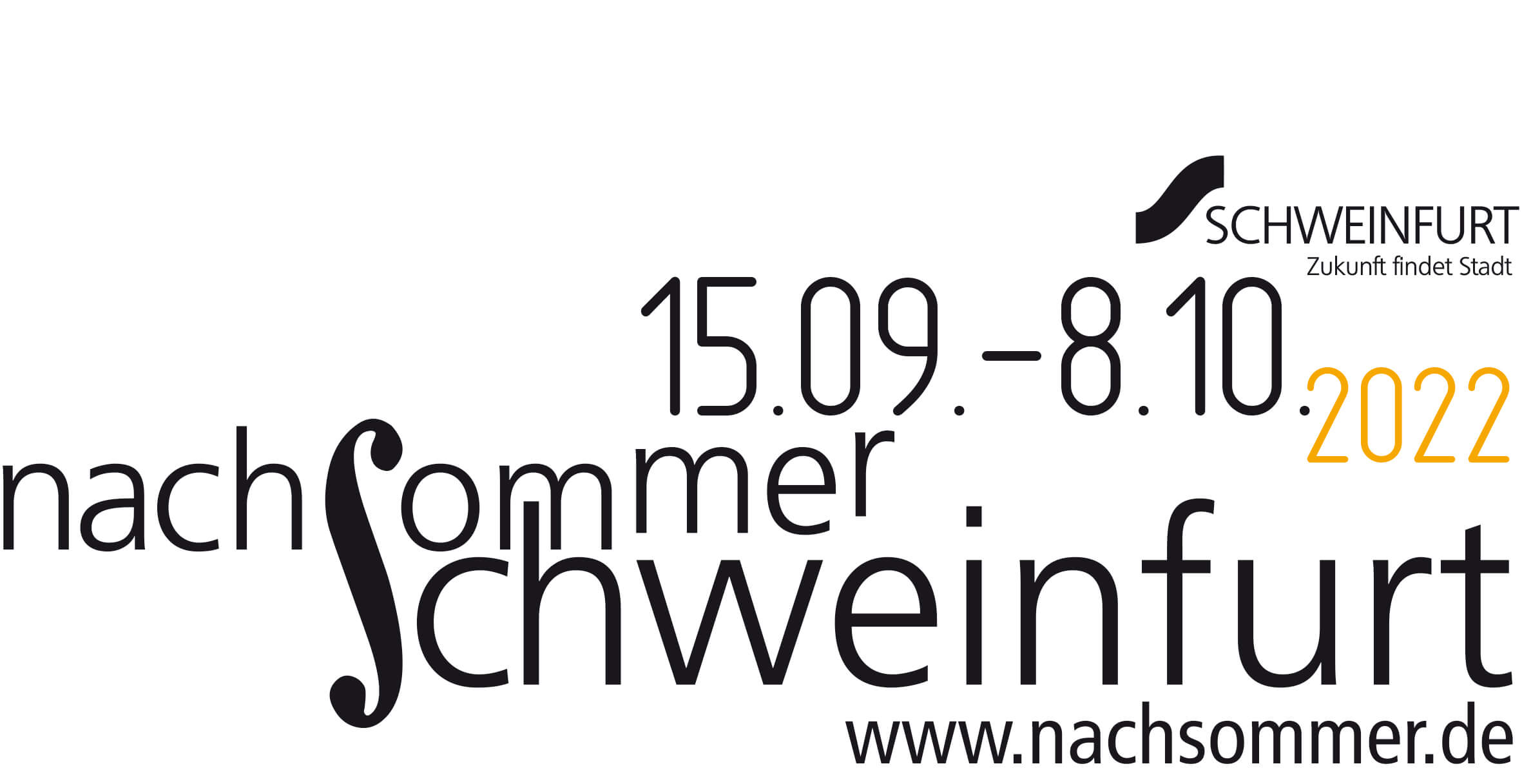 Nachsommer_Schweinfurt_2022_Logo_schwarz